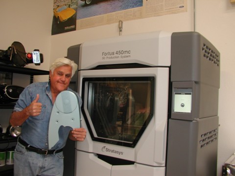 Big Dog Productions and Jay Leno Team With Stratasys to Engineer High Performance 3D Printed Parts for Classic Autos
